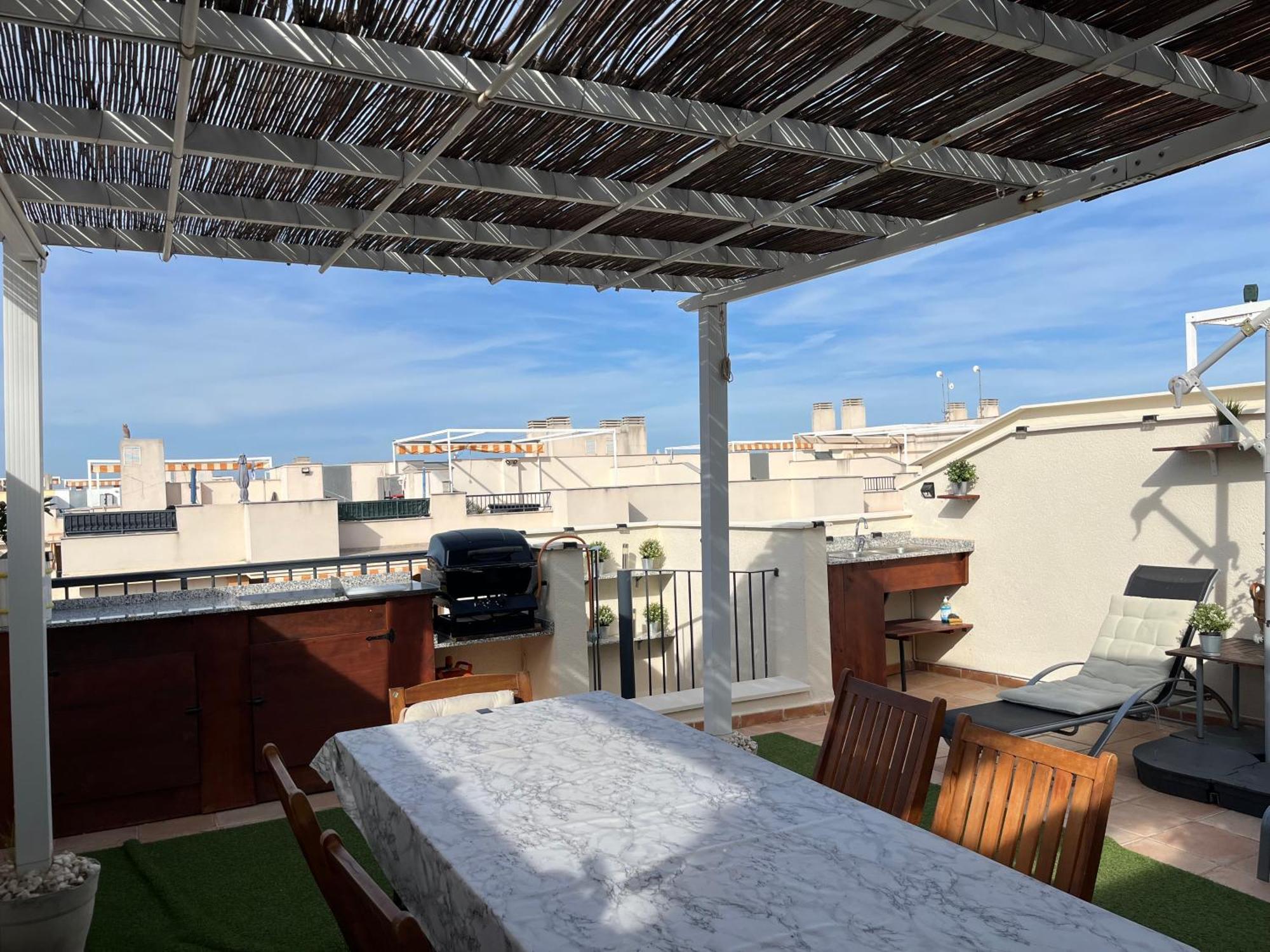 Playa Almenara Atico Duplex Vistas Al Mar Y Montana Wifi,Piscina A Lägenhet Exteriör bild