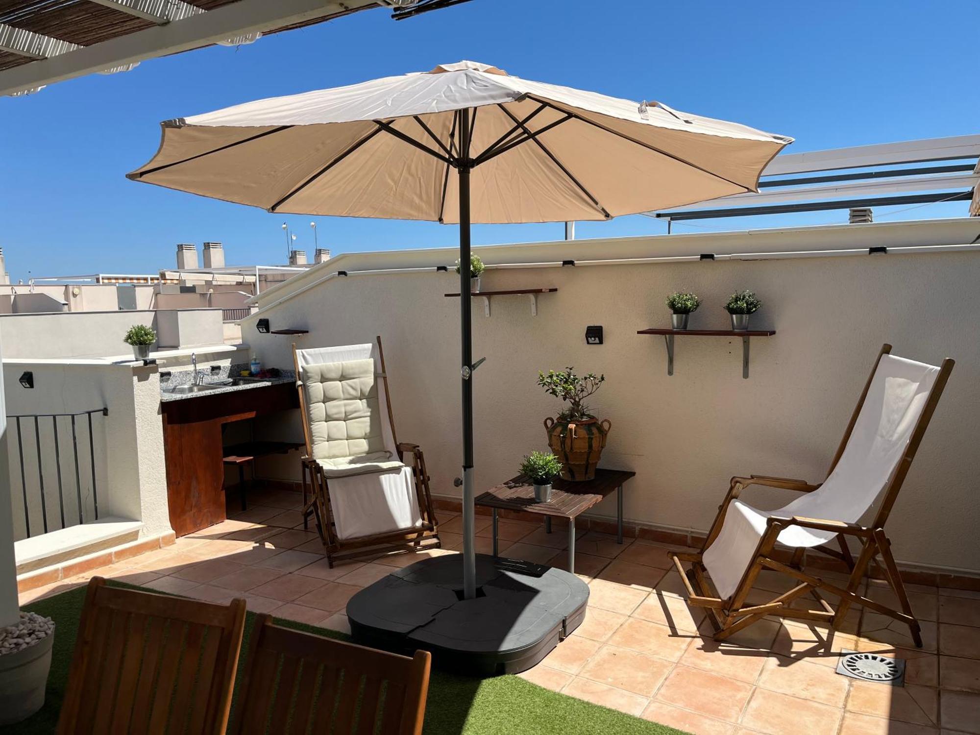 Playa Almenara Atico Duplex Vistas Al Mar Y Montana Wifi,Piscina A Lägenhet Exteriör bild